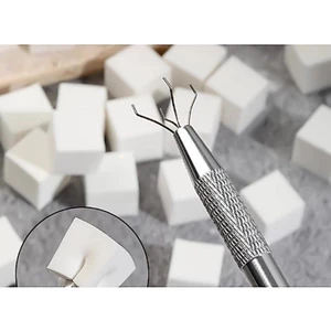 cây gắp mút dặm, mút dặm ombre nail