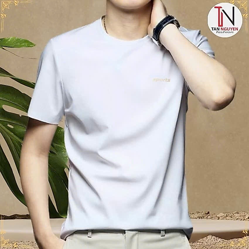 Áo thun lạnh nam, áo thể thao cổ tròn co giãn thông hơi thoáng mát,co giản 4 chiều mai đẹp -hàng VNXK-thuthuong_store-