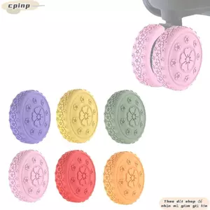 CPINCP 8 Chiếc Vali Bảo Vệ Bánh Xe, Vỏ Bảo Vệ Bánh Xe Hành Lý Chống Trơn Trượt Silicon, Giảm Mài Mòn Bánh Xe Giảm Sốc Giảm Tiếng Ồn Hành Lý Bánh Xe