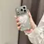Ốp lưng mềm Thỏ Sọc Họa Tiết Cute Bảo Vệ Camera iPhone 17/16 Pro/15/14/13/12 Mẫu Hot