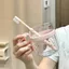 Cốc đựng trái tim tình yêu có giá trị cao Nhãn dán chống nước Đối tác Du lịch Ký túc xá sinh viên Bộ cốc nước súc miệng độc quyền 6.24