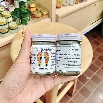 Cao Xoa Bóp Huyệt Bàn Chân, Dầu nóng, Dầu Cù Là bàn chân Massage thái lan 50gr