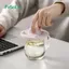 Nắp Cốc Silicon Cấp Thực Phẩm Tròn Đa Năng Dễ Thương Đa Năng Cốc Thủy Tinh Gốm Cốc Nước Nắp Cốc 26.6.24