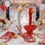 Pick up Kiss Ring Game bộ ngỗng đỏ cho tôi Búp bê lắc đầu ngỗng Vòng điện Khối cửa Đạo cụ đám cưới Con ngỗng đỏ đặt cho tôi búp bêJ3sgR2Fu3