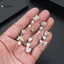 KUZHEN 1 Cái Ngược Dangel Bụng Nút Xuyên Cho Nữ Thép Trái Tim Có Đôi Cánh Hoa Rốn Nhẫn Thời Trang Cơ Thể Trang Sức HOT