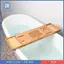 Khay bồn tắm có thể mở rộng 29,53-37.4 inch Giá đựng vòi hoa sen Giá đỡ bồn tắm Khay đựng bồn tắm