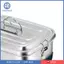 Hộp Bento, Bento bằng thép không gỉ, Thiết kế có kẹp có thể khóa, Hộp đựng đồ ăn trưa cho người lớn và trẻ em
