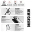 Trang phục cao bồi toàn màn hình Vỏ mới Vỏ điện thoại Acrylic cho IPhone 15 14 13 16 Plus 17 Pro Max 17Air Vỏ chống sốc