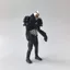 Yake Ultimate BOSS Dark Cosmic Warrior Su Yide Cao Su mềm Monster Joint Đồ chơi mô hình di chuyển Chiều cao 15cm