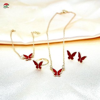 Vòng Tay Vòng Cổ Bông Tai Bộ Đầy Màu Sắc Tính Khí Bộ Trang Sức Quà Tặng Cho Kỷ Niệm Sinh Nhật Giáng Sinh