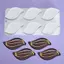 Khuôn Mousse silicon họa tiết lá 6 lỗ cho DIY Pudding Jelly Chocolate Pastry Dụng cụ làm bánh nhà bếp đa năng [VN]
