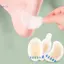 5 Miếng dán bảo vệ gót chân Gel Miếng dán chân Miếng dán vỉ dính Hydrocolloid gót chân lót giày Stiers Giảm đau Thạch cao Chăm sóc bàn chân