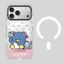 Phim Hoạt Hình Pha Lê Đá Từ Cá Heo Trong Suốt Ốp Lưng Điện Thoại iPhone 17 Pro Max 16 15 14 13 17air 16Plus Ốp Cứng Chống Sốc Bảo Vệ Vỏ