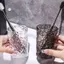 Maybest Cốc đựng bàn chải đánh răng bằng nhựa có tay cầm Phòng tắm gia đình Tumblers Cốc di động Hộp đựng bàn chải đánh răng trong suốt {VN}