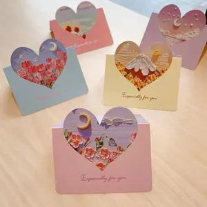 Thiệp Chúc Mừng Tình Yêu Mặt Trăng Trái Tim Tranh Sơn Dầu Ba Chiều Thiệp Chúc Mừng Ngày Lễ Hoa Ngày Nhà Giáo Thiệp Chúc Mừng Ngày Lễ Tình Nhân Trung Quốc Thẻ Sinh Viên 6