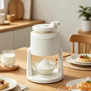 Máy cạo râu và máy làm tuyết bằng tay cầm tay Máy cạo đá quay tay để cắm trại tại nhà