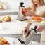 Dụng cụ gọt kim tự tháp 4 mặt bằng thép không gỉ có tay cầm chống trượt Hoàn hảo cho nhà bếp gia đình Phô mai vụn Rau củ khoai tây Cà rốt VN