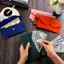 Thư mục ví da PU Unisex bền bỉ Hộp đựng thẻ siêu mỏng Hộp đựng thẻ chống nước Hàng ngày VN