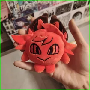 PS1 Hazbin Hotel Alastor Vox Plushie Anime Dễ Thương Sang Trọng Túi Búp Bê Charm SP1
