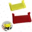 Đồng hồ đo may khóa khâu cạnh PYCOU, Công cụ đo kim khâu viền chống trượt, Công cụ đo 1,5 / 2 / 3 / 4 / 5MM Đường may hoàn thiện Công cụ kẹp dụng cụ may vá DIY