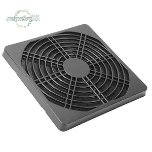 CATMALLER88 2 Vỏ Lọc Bụi Quạt, Máy Làm Mát Khung Máy Tính 12cm Có Thể Tái Sử Dụng, Quạt Làm Mát PC Màu Đen Bền Đẹp Lọc Bụi Máy Tính PC