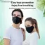 Mặt nạ bụi PM2.5 chống ô nhiễm có thể giặt được Mặt nạ thoáng khí Cotton Unisex có thể tái sử dụng FSI