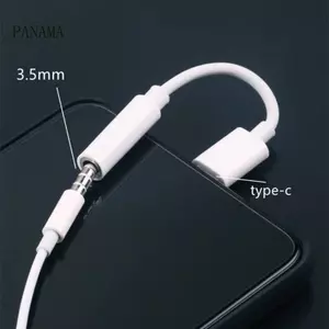 Bộ khuếch đại tai nghe chuyển đổi Aux NAMA Type-C sang 3 5mm với bộ chuyển đổi tai nghe chất lượng âm thanh trong suốt cho điện thoại