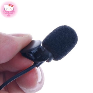 Moonlights 3.5mm Studio Speech Micrô Clip cho PC Desktop Notebook 1.5M EN