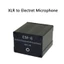 XLR Sang 3 Bộ Chuyển Đổi Mic Điện 5mm Thân Kim Loại Độ Bền Cho Podcast