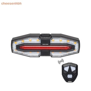 Cheehbh Đèn Hậu Xe Đạp USB Sạc Điều Khiển Từ Xa Chống Nước VN