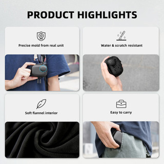 Dành Cho Insta360 Go Ultra Túi Bảo Quản Máy Chủ Hộp Bảo Quản Cầm Tay Túi Nhỏ Máy Đơn Phụ Kiện Camera Thể Thao