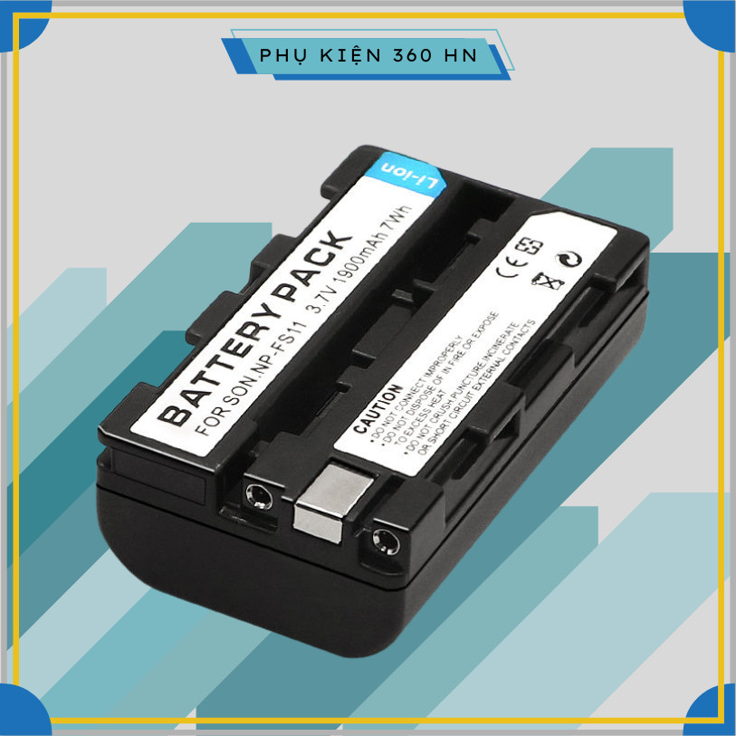PATONA Batteria NP-FS11 1380mAh – Compatibile Con Sony DCR-PC E DSC, Sostituisce NP-F10/F20/F30