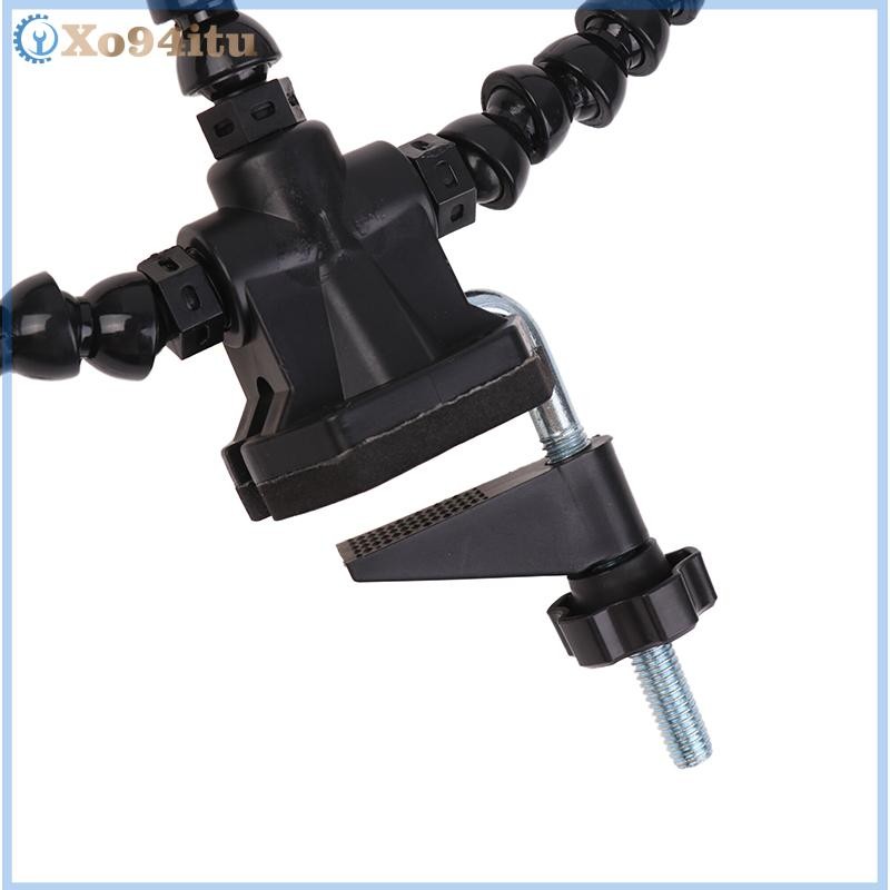 XOITU Đa Hàn Giúp Dụng Cụ Tay Thứ Ba Kẹp Bàn Hàn Giá Đỡ PCB Linh Hoạt Cánh Tay Hàn VN