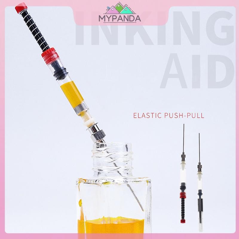 MYPANDA 1Pc Spring Pen Filler Ink Công cụ mực thấm phụ trợ.