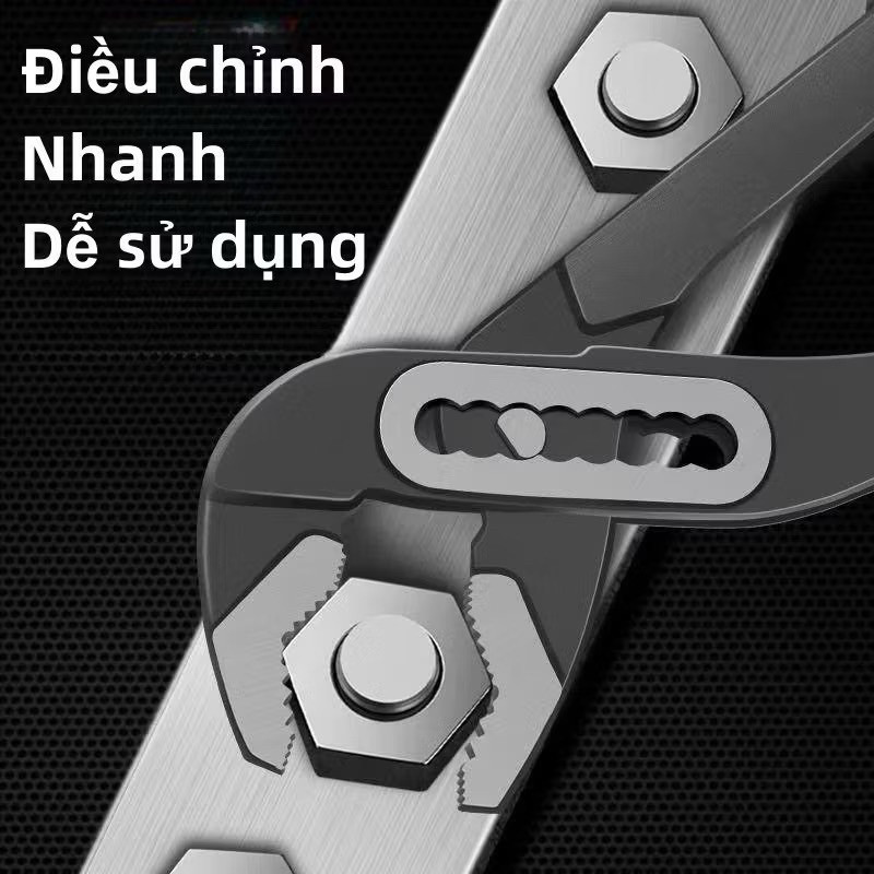 【COD】Kìm Mỏ Quạ Đa Năng Điều Chỉnh 10 Inch – Kẹp Chắc, Dễ Vặn Ống Nước, Tay Cầm Chống Trượt Thoải Mái