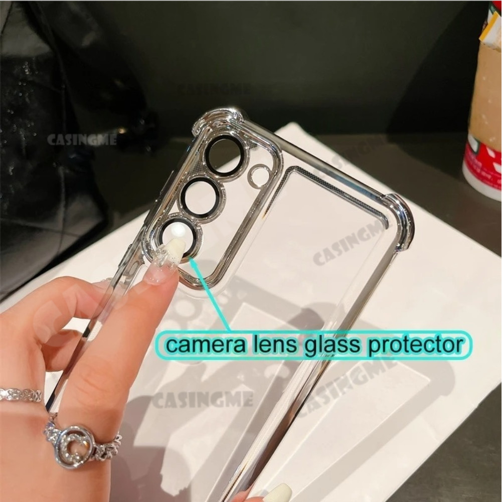 Vỏ bảo vệ ống kính mạ Redmi A7 Pro 2026 cho RedmiA7Pro Redmi A7 RedmiA7 Pro A7Pro 4G 5G 2026 Ốp điện thoại bảo vệ chống sốc góc bốn góc Ốp lưng chống sốc
