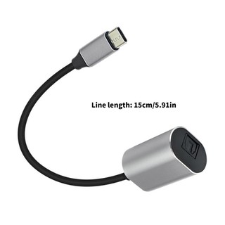 JOJO USB C Sang Fiber SPDIF Bộ Chuyển Đổi Âm Thanh Nữ Cho Máy Tính Laptop PC Loa Đa Phương Tiện