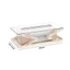 Hộp đựng khăn giấy nạp lò xo CHEESELY, Hộp đựng khăn giấy gia dụng sáng tạo dung tích lớn có thể gập lại, Dụng cụ khăn giấy có thể nâng lên di động