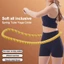 Vòng lò xo ICUCKO, Giảm mỡ bụng có thể gập lại Ống lò xo Yoga Vòng tròn, Di động vô hại lõi eo tập luyện Vòng tập thể dục nữ