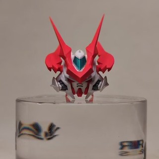 [Sửa chữa] RS Model Red Dragon Heresy Head Sửa đổi thành mb Heresy Head Khắc Phong cách Phụ kiện Gói áo giáp vai rồng đỏ
