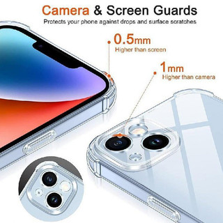 Ốp điện thoại mềm trong suốt cho iPhone 17 Air 16 16e 11 12 13 14 15 Pro Max Plus