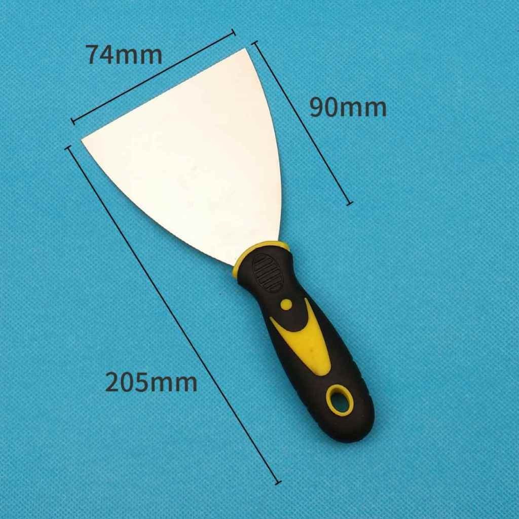 M7 Dao xúc bột bả cạo sàn Inox không gỉ Dùng cho thi công sơn Hiệu ứng đủ Size Chắc Bền Đẹp MALAN