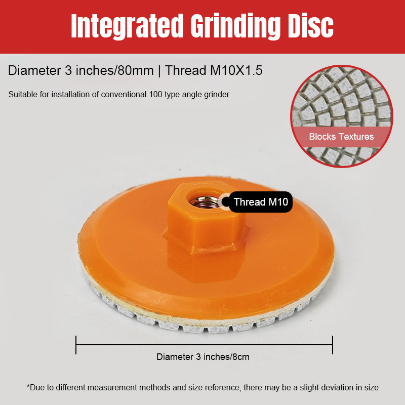 M6 Đĩa mài đĩa chà nhám đánh bóng đá hoa cương,gạch,bê tông 100mm MALAN