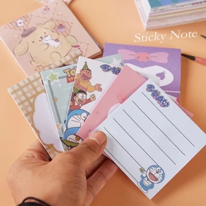 Hoạt Hình Bộ 80 tơ` Giấy Dán Ghi Chú Họa Tiết Đáng Yêu wj132