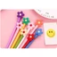 30 cây Bút gel kiểu hoa mai 5 cánh mực đen ngòi 0.5mm (cây)