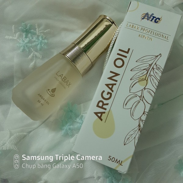 Tinh dầu dưỡng tóc hư tổn Argan oil Labax 60ml [ MK ]
