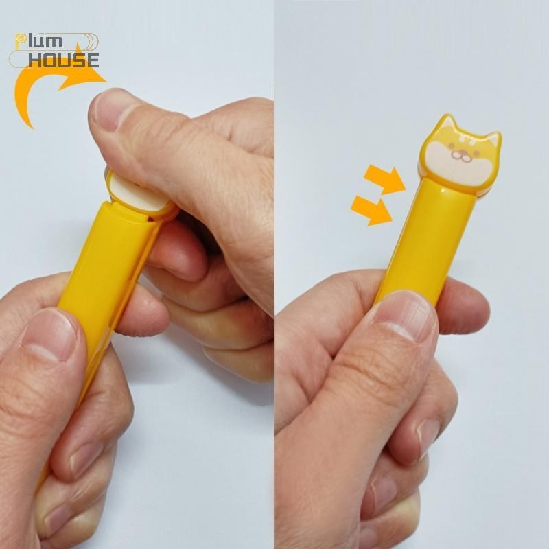 PlumHOUSE Kẹp niêm phong túi thực phẩm dễ thương, bộ 1/4/8/12 chiếc, có thể tái sử dụng
