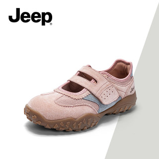Giày nữ đế mềm nhẹ JEEP đế phẳng thể thao thông thường Mary Jane