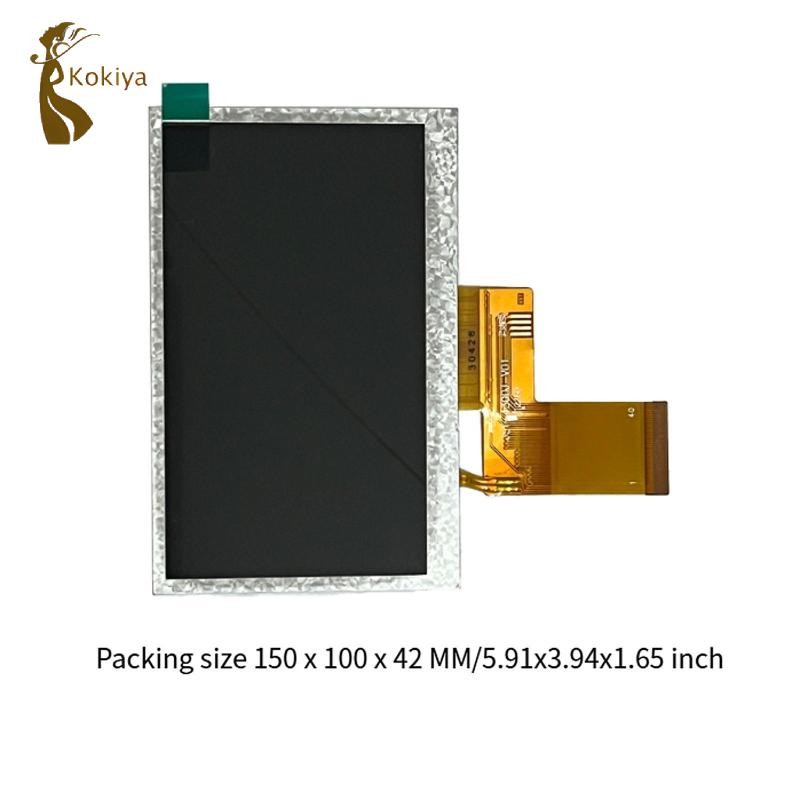 Màn hình hiển thị 4.3 '' Chung Thay thế nhỏ gọn Màn hình TTL 40 Pin