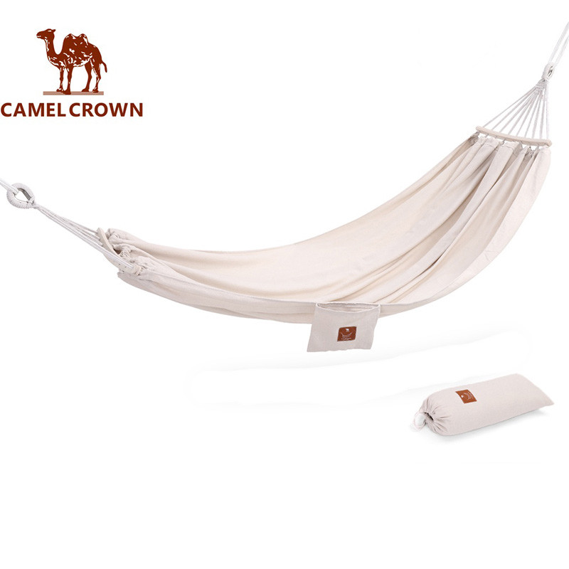 Camel CROWN Ngoài Trời võng Chống lật dày vải võng cắm trại bãi biển võng